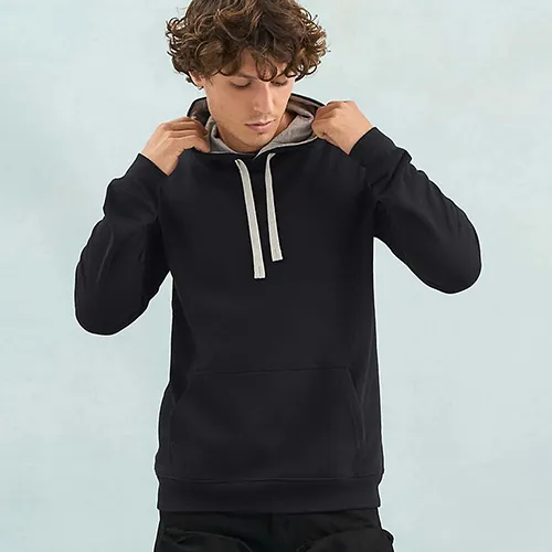 GREY MELANGE / FRENCH NAVY