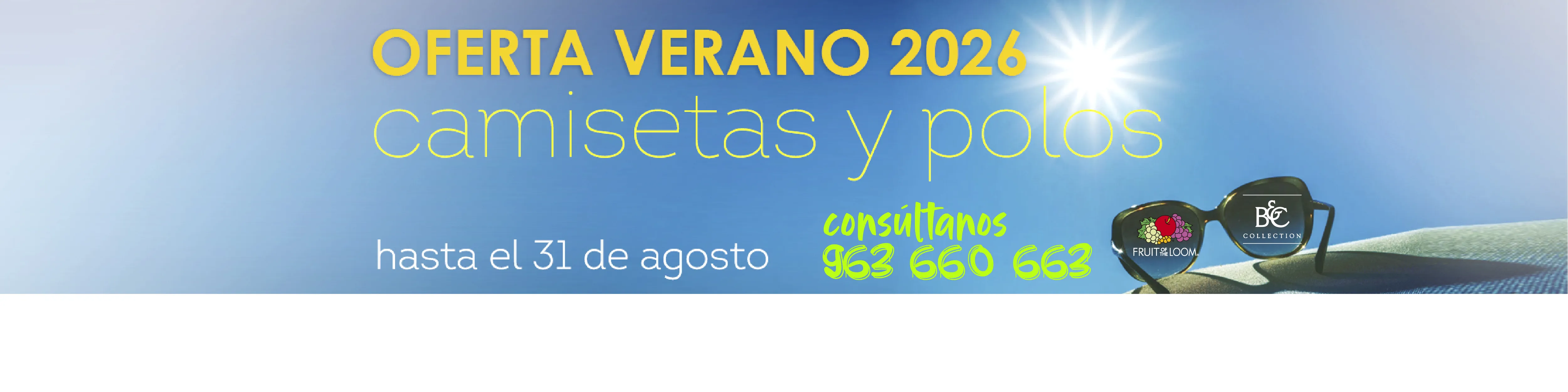 OFERTA VERANO 2026