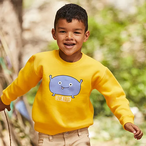 SUDADERA MANGA MONTADA NIÑO/A