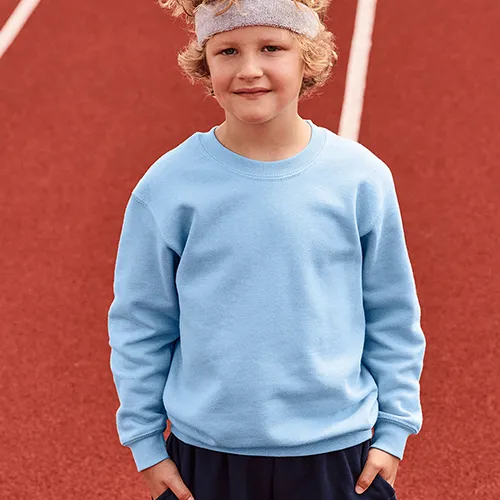 SUDADERA MANGA MONTADA NIÑO/A