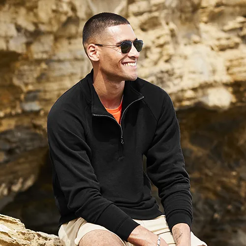 SUDADERA MEDIA CREMALLERA