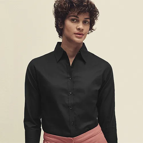 CAMISA OXFORD MUJER M/LARGA