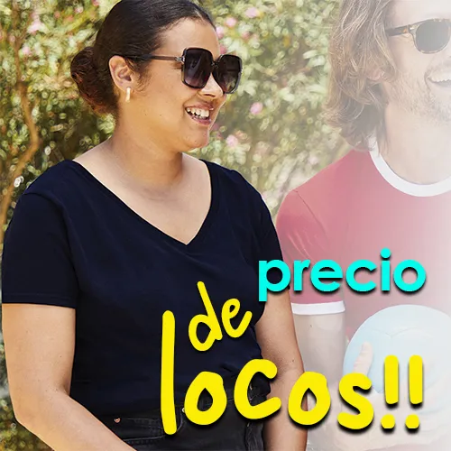 CAMISETA VALUE WEIGHT PICO MUJER