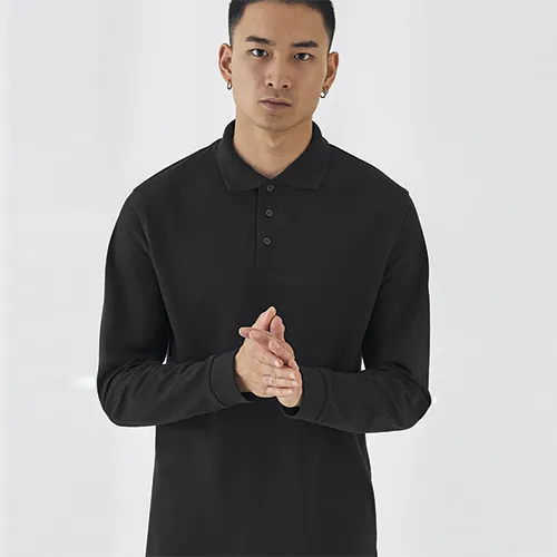 POLO SAFRAN UNISEX MANGA LARGA