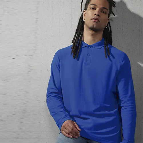 POLO ID001 MANGA LARGA HOMBRE