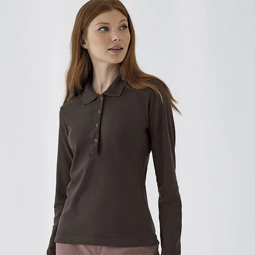 POLO PURE MUJER MANGA LARGA