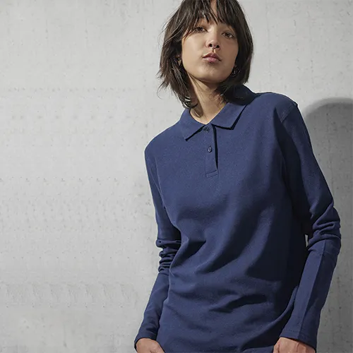 POLO ID001 MUJER MANGA LARGA