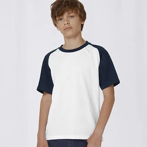 CAMISETA BASE-BALL NIÑO/A