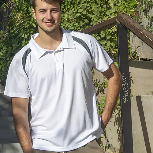POLO CONTRASTADO COOL-DRY