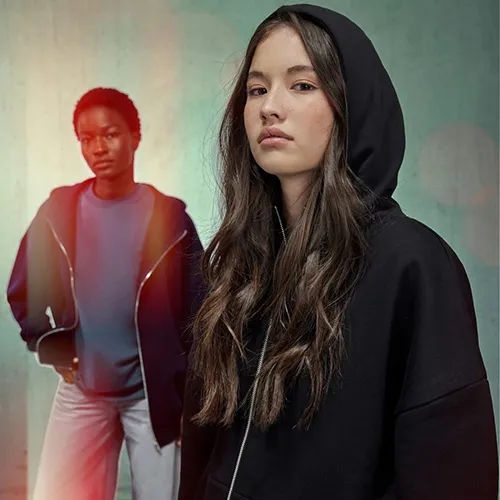SUDADERA INFLUENCE CAPUCHA CREMALLERA