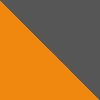 DARK GREY / ORANGE